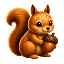 Squirrel Brain mascot